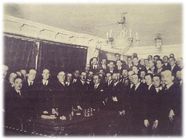 Asamblea de Subinspectores de Odontología, 22 de febrero de 1925.