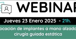 Colocación de implantes a mano alzada vs cirugía guiada