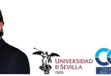 José Luis Gutiérrez Pérez. Medalla de Oro del Colegio de Dentistas de Sevilla